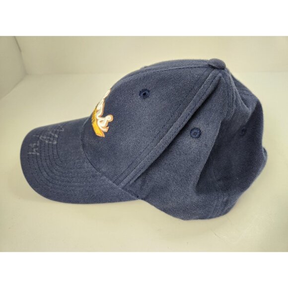 Edmonton Oilers Hockey Club Hat Old Time Hockey Blue Signed #34 Fernando Pisani - Picture 6 of 10